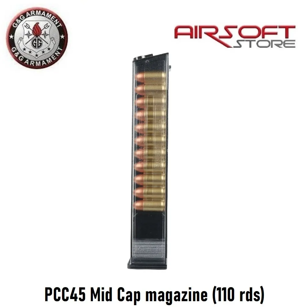 [2100000053681] PCC45 Mid Cap magazine (110 rds)