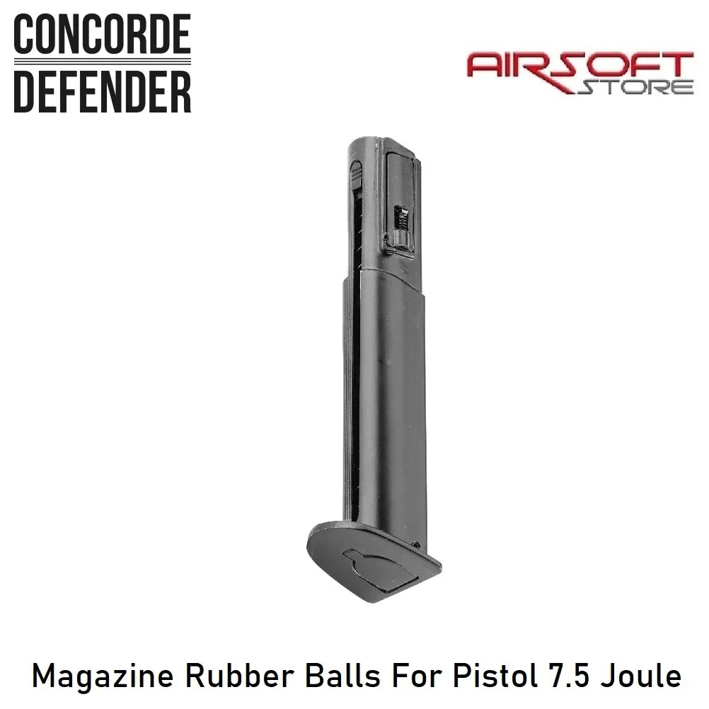 [2100000053797] Magazine Rubber Balls For Pistol 7.5 Joule .50