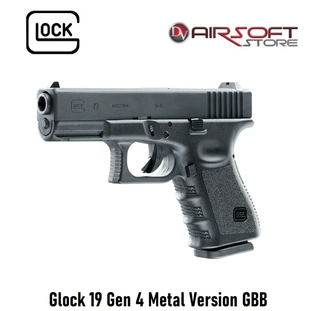 [2100000055920] Glock 19 Gen 4 Metal Version GBB