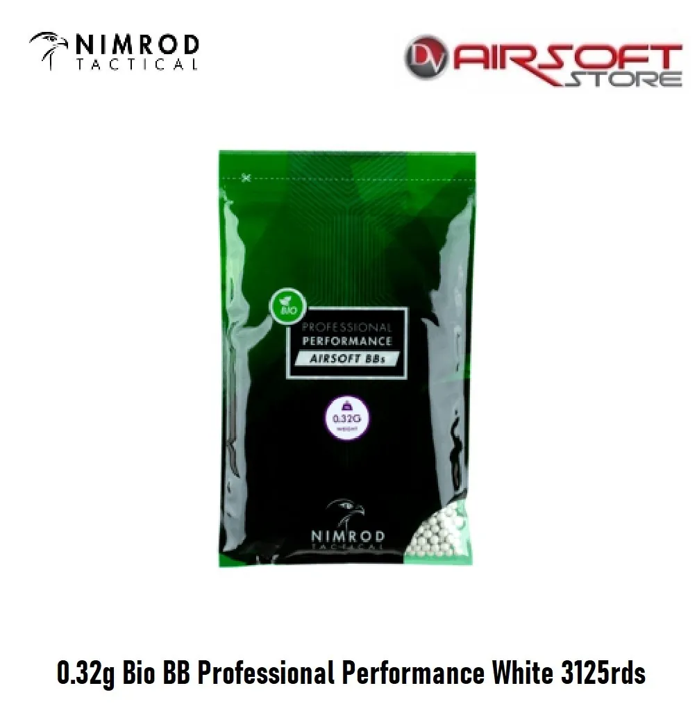 0.32g Bio BB Professional Performance White 3125rds