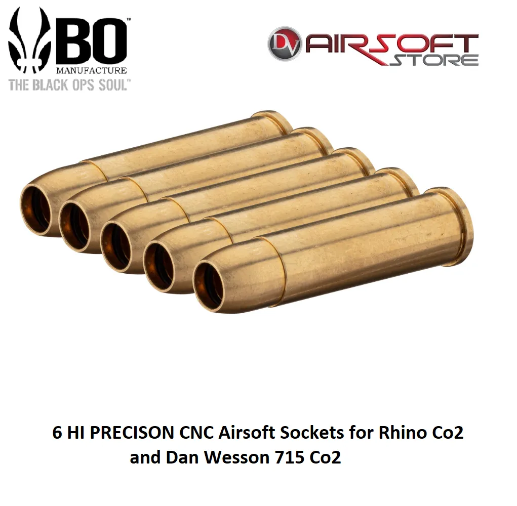 [2100000066995] HI PRECISON CNC Airsoft Shells for Rhino Co2 and Dan Wesson 715 Co2