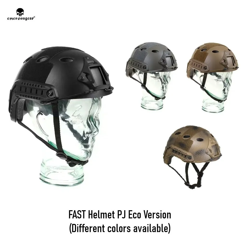 [2100000067206] FAST Helmet PJ Eco Version (Black)