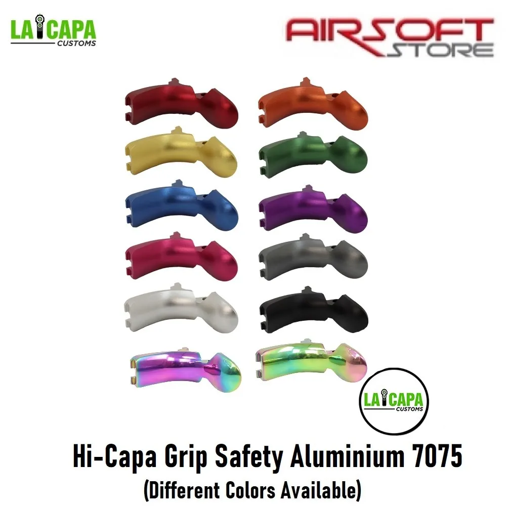 [2100000068333] Hi-Capa Grip Safety Aluminium 7075 (Black)