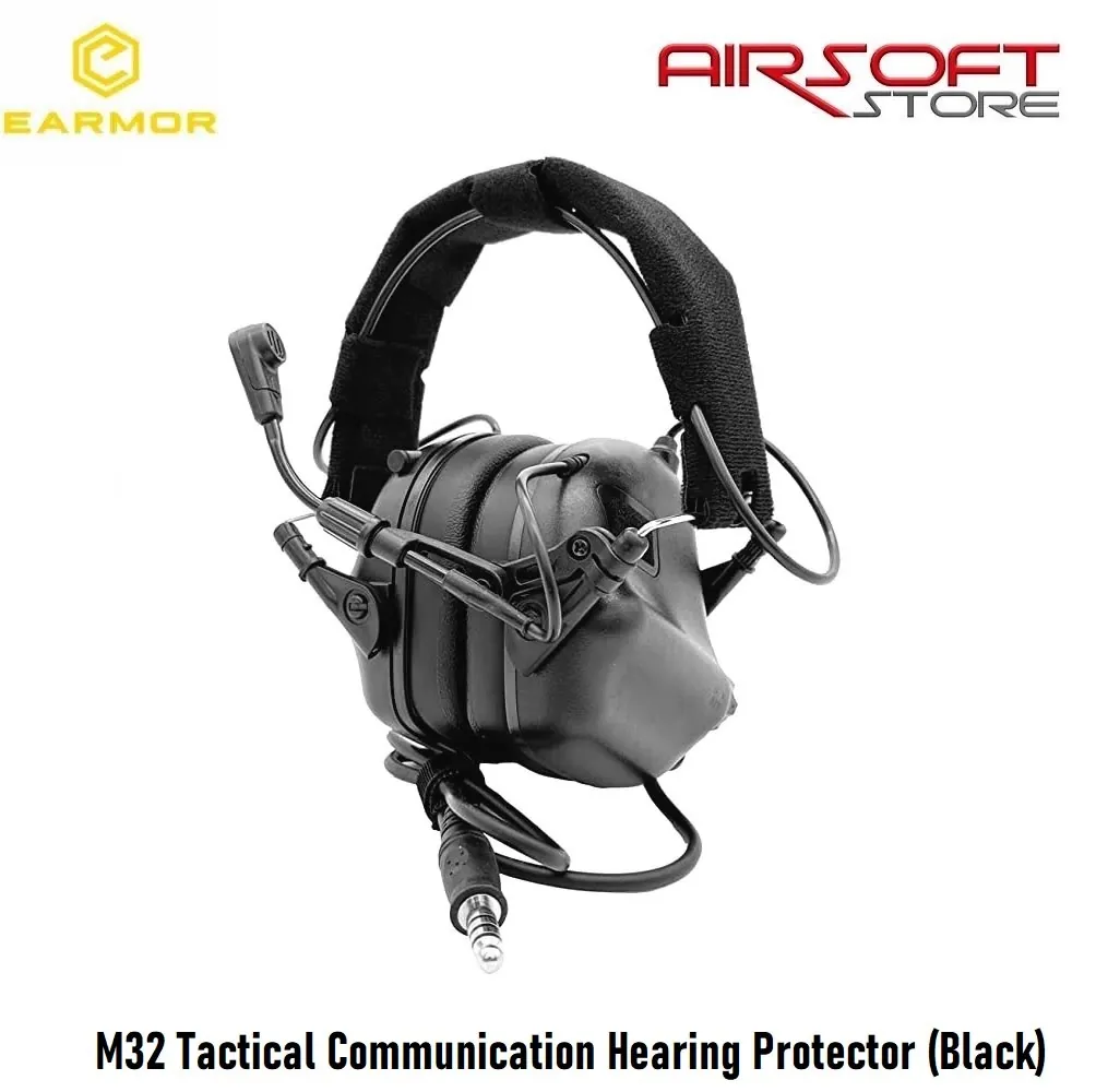 M32 Tactical Communication Hearing Protector (Black)