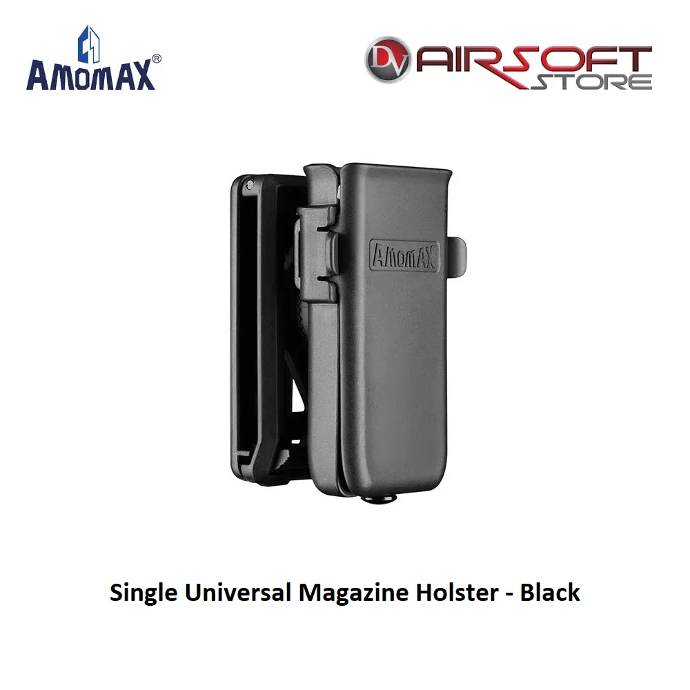 Single Universal Magazine Holster - Black