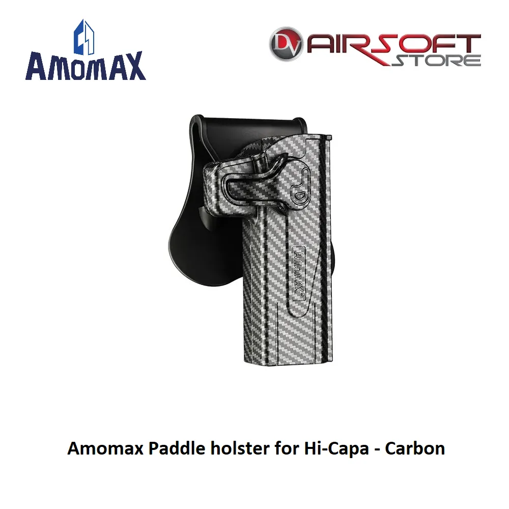 [2100000073320] Paddle holster for Hi-Capa - Carbon finish
