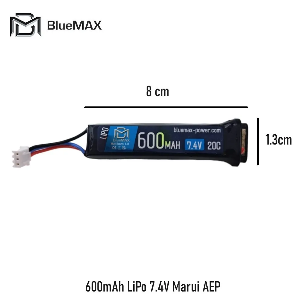 600mAh LiPo 7.4V Marui AEP