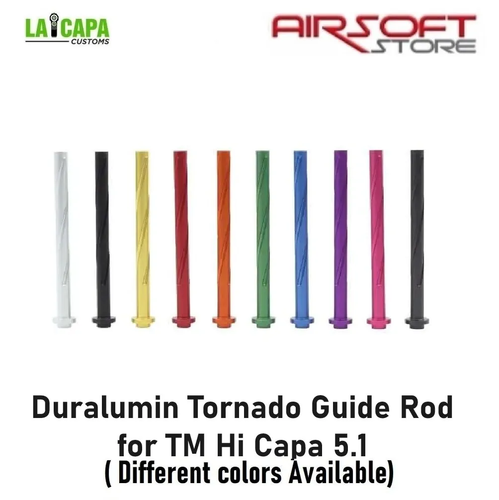 [2100000075249] Duralumin Tornado Guide Rod for TM Hi Capa 5.1 (Black)