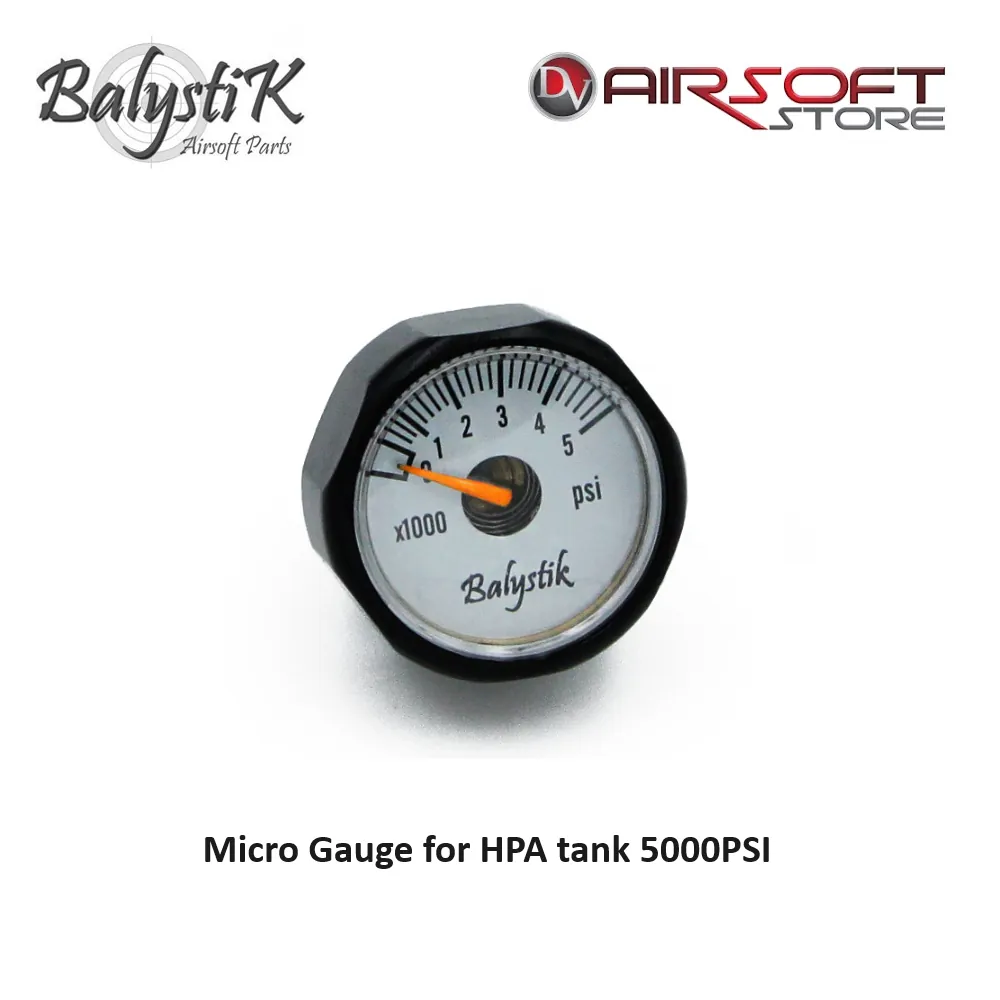 [2100000075379] Micro Gauge for HPA tank 5000PSI