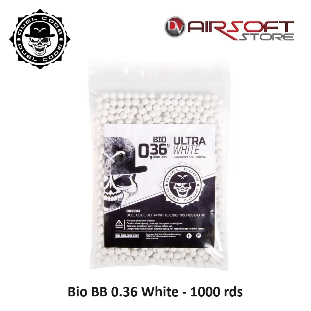 Bio BB 0.36 White - 1000 rds