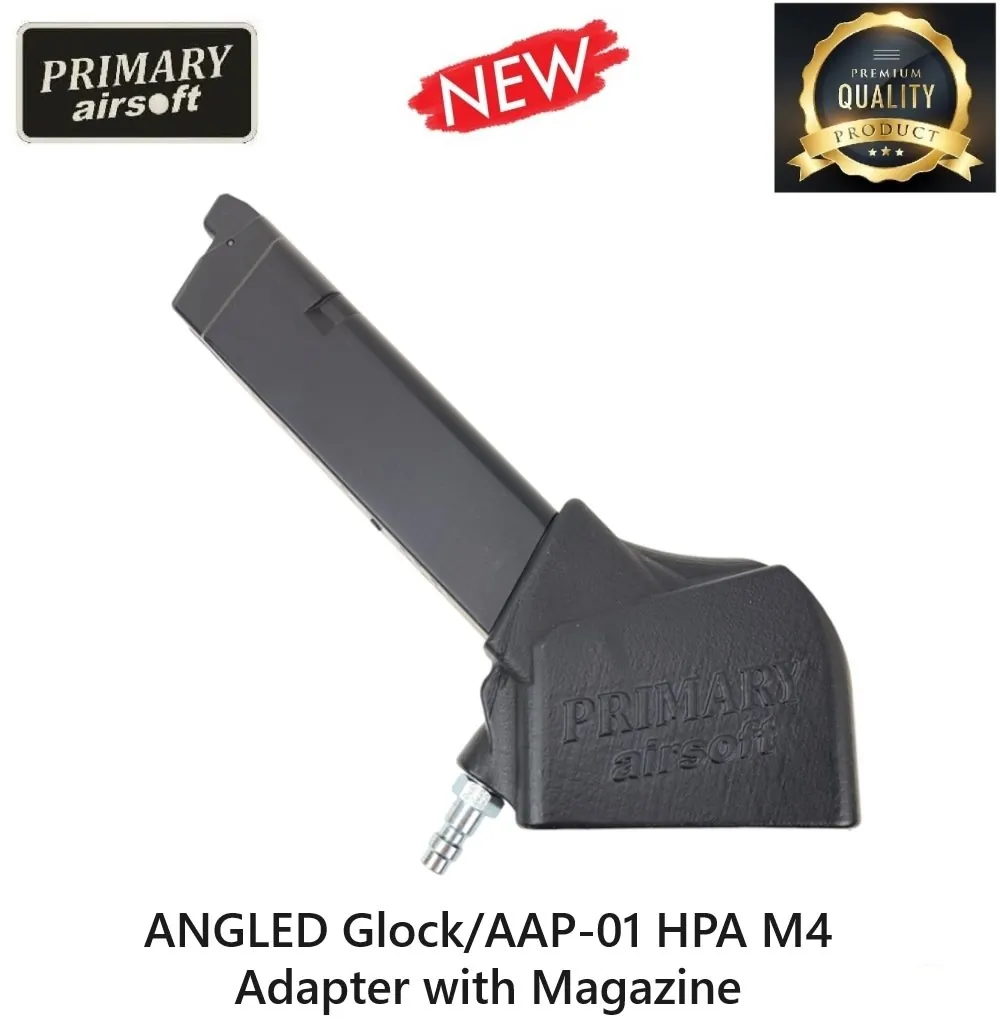 ANGLED Glock/AAP-01 HPA M4 Adapter with Magazine