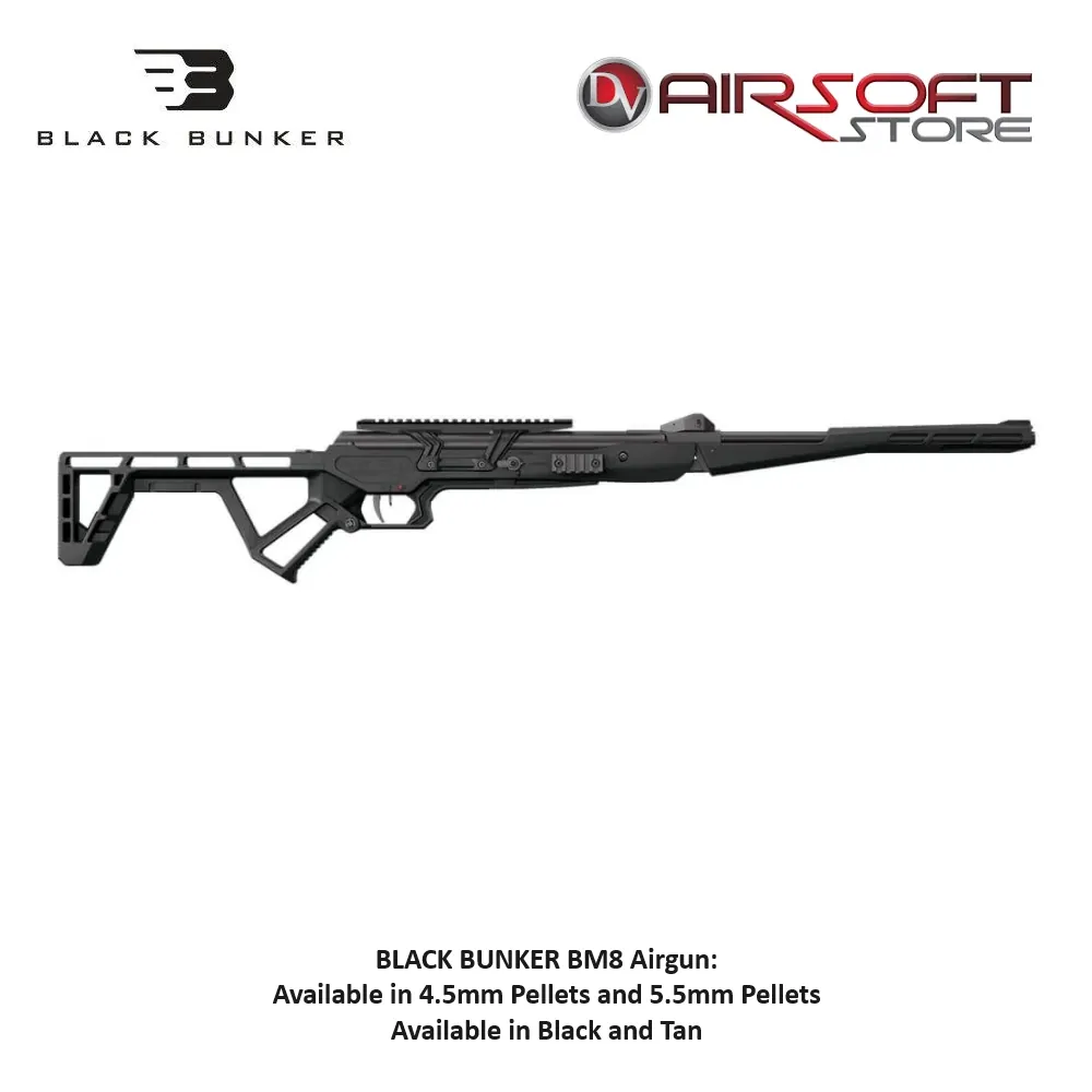[2100000081394] BM8 5.5mm Pellets (Black)