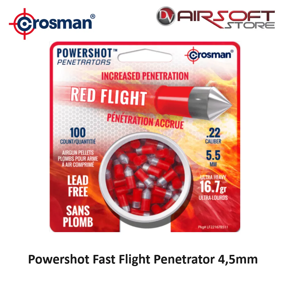 [2100000081448] Powershot Fast Flight Penetrator 4,5mm