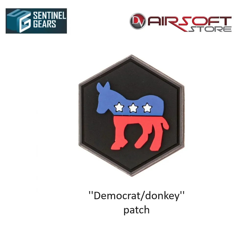 ''Democrat/donkey'' patch