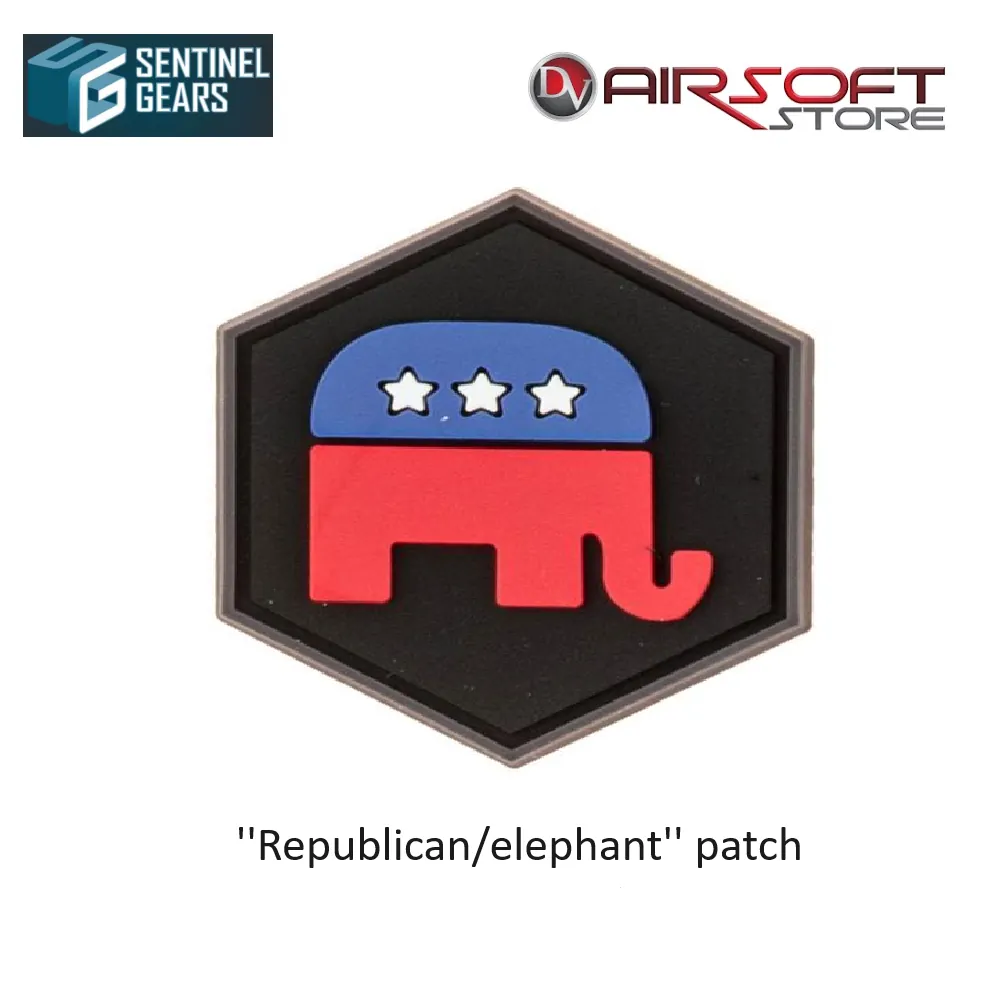 ''Republican/elephant'' patch