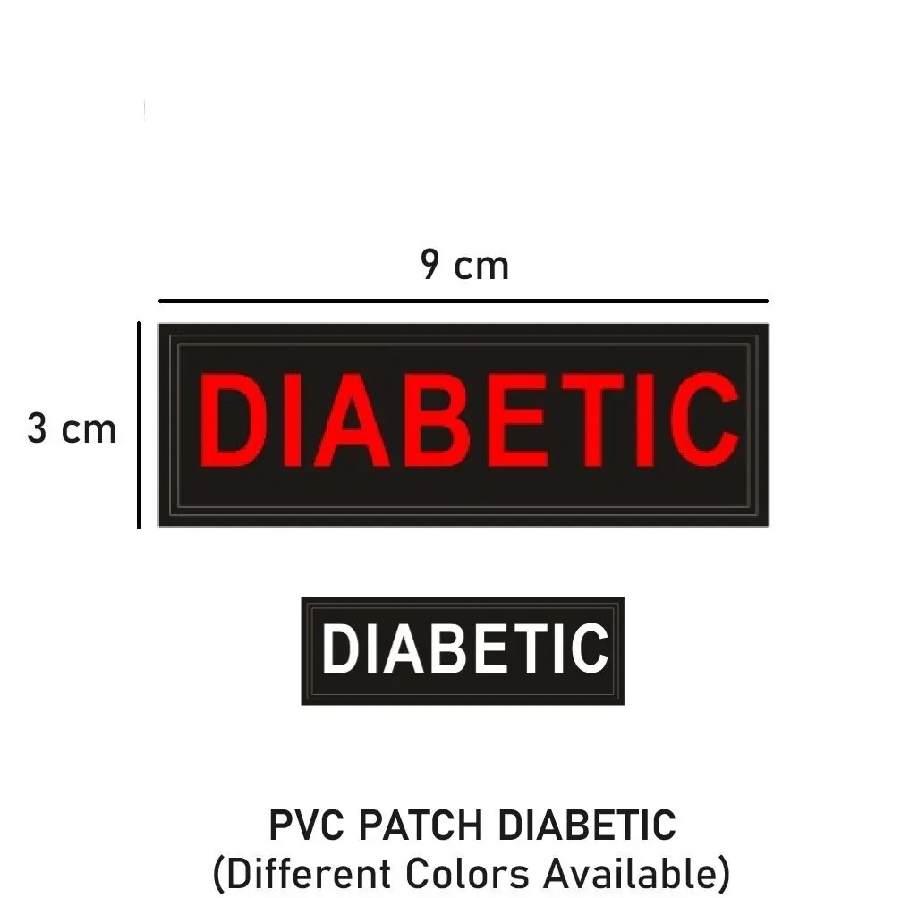 PVC PATCH DIABETIC