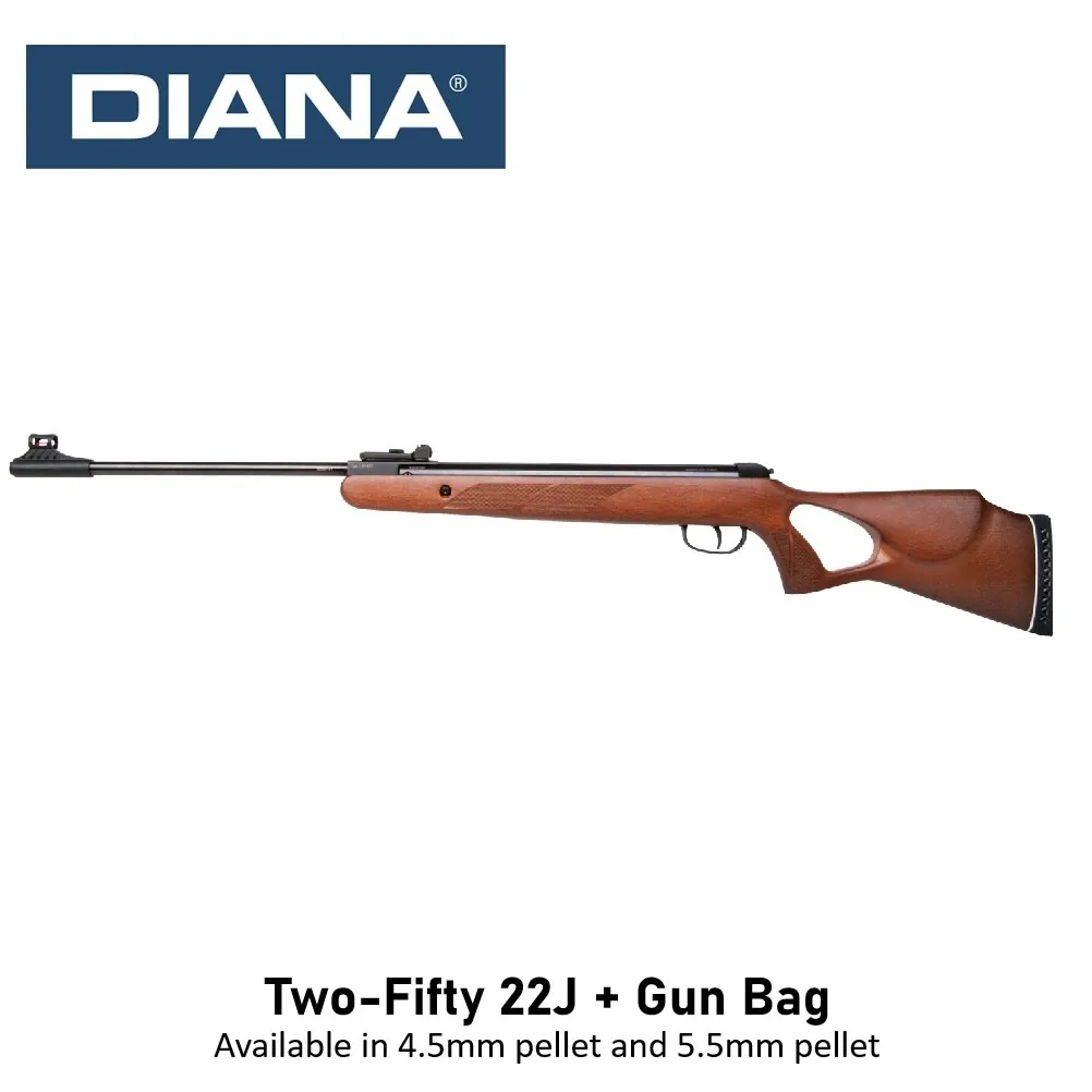 Two-Fifty 22J 5.5mm + Gun Bag