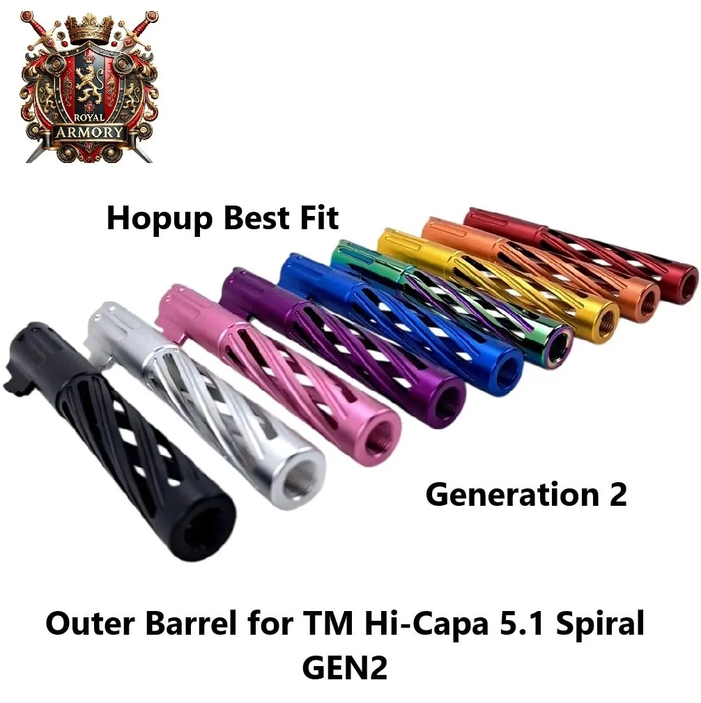 Outer Barrel for TM Hi-Capa 5.1 Spiral GEN2