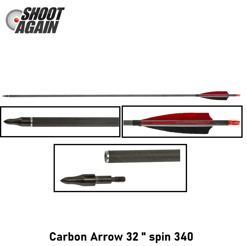 [2100000087426] Carbon Arrow 32" spin 340