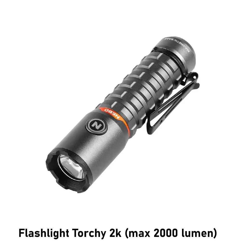 Flashlight Torchy 2k (max 2000 lumen)