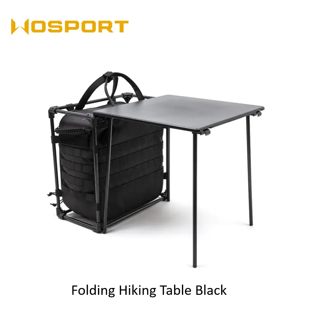 [2100000089550] Folding Hiking Table (Black)
