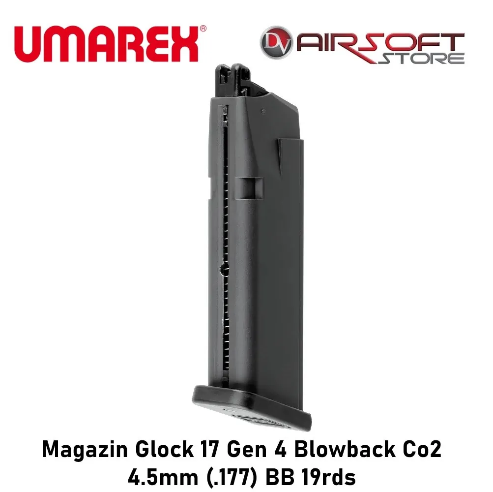 Magazin Glock 17 Gen 4 Blowback Co2 4.5mm (.177) BB 19rds