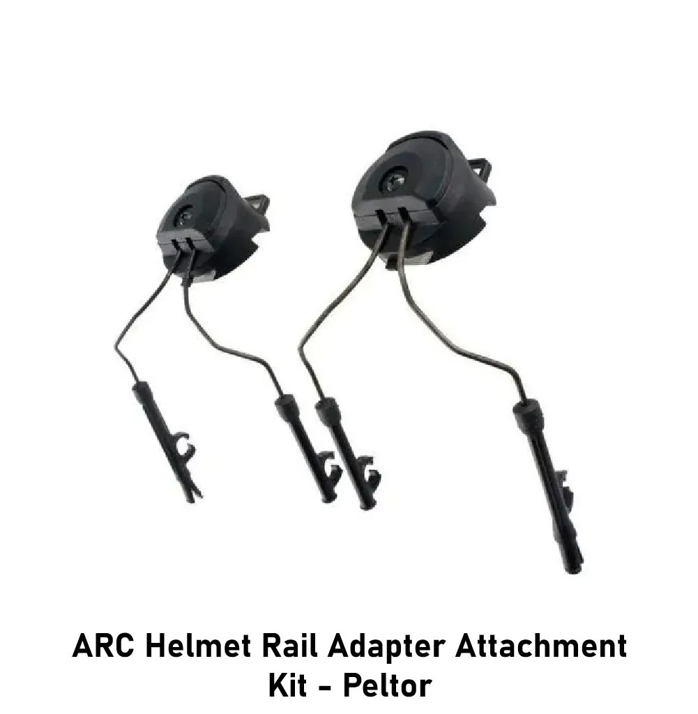 ARC Helmet Rail Adapter Attachment Kit - Peltor