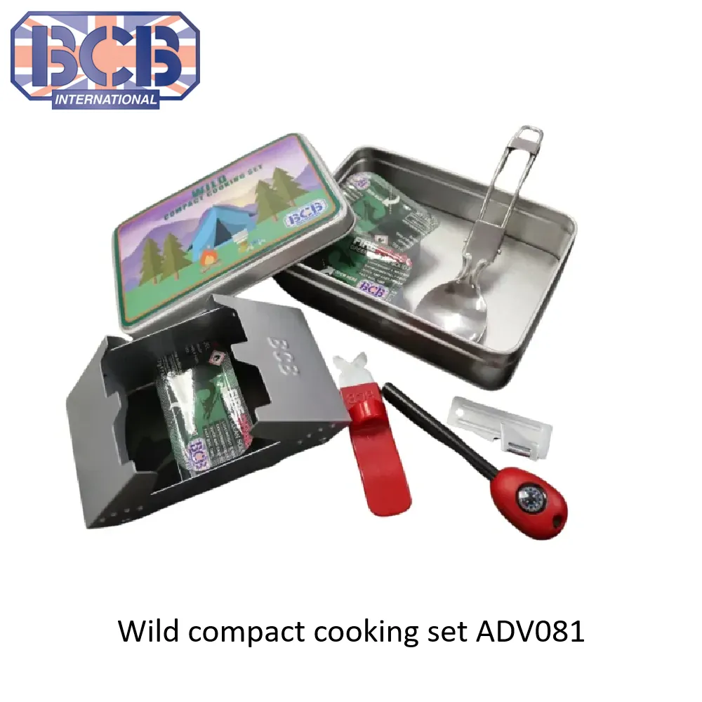 [2100000090143] Wild compact cooking set ADV081
