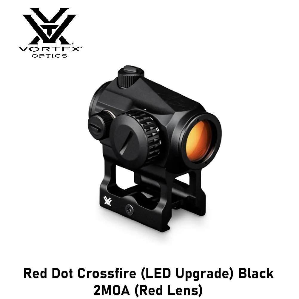 [2100000090822] Red Dot Crossfire Black 2MOA (Red Lens)