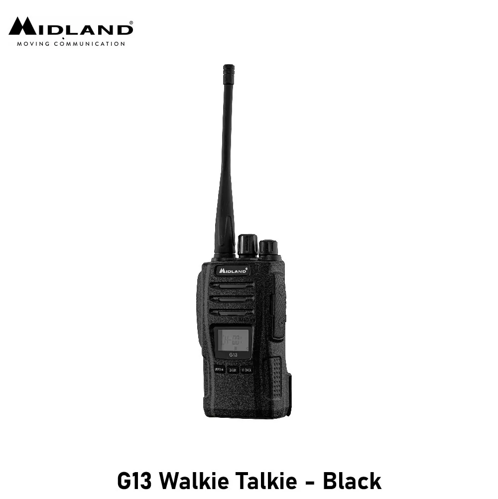 [2100000090983] G13 Walkie Talkie - Black