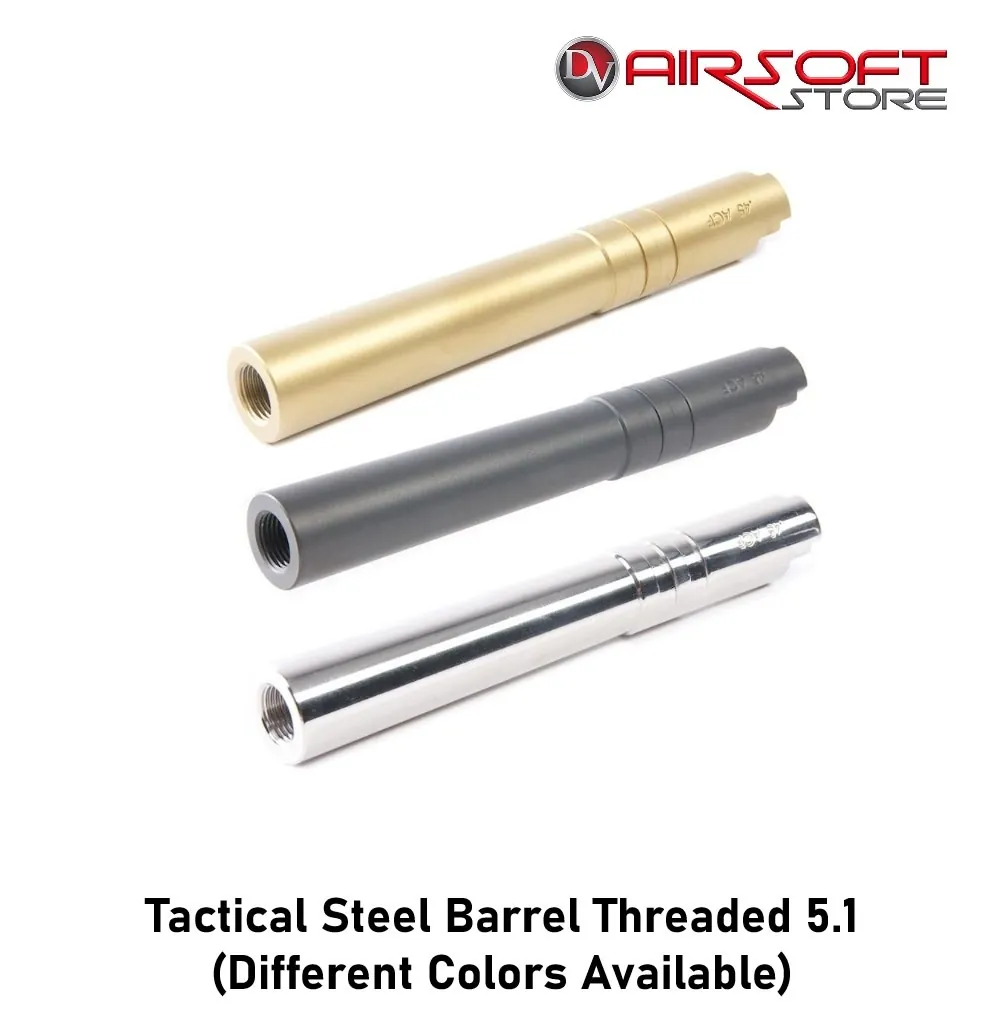 [2100000051540] Tactical Steel Barrel Threaded 5.1 (Black)