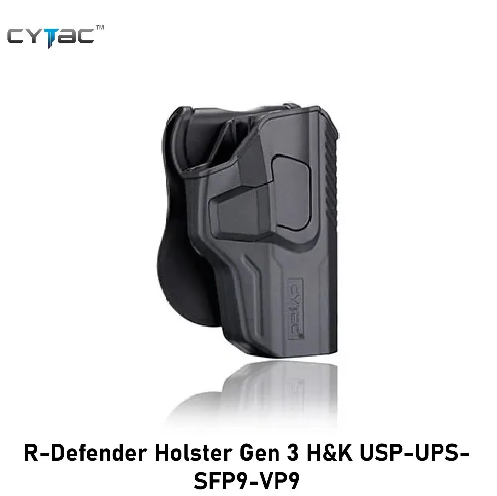 [2100000091669] R-Defender Holster Gen 3 H&K USP-UPS-SFP9-VP9