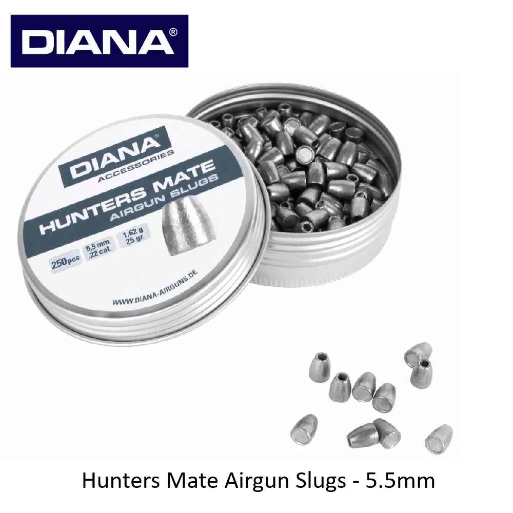 Hunters Mate Airgun Slugs - 5.5mm