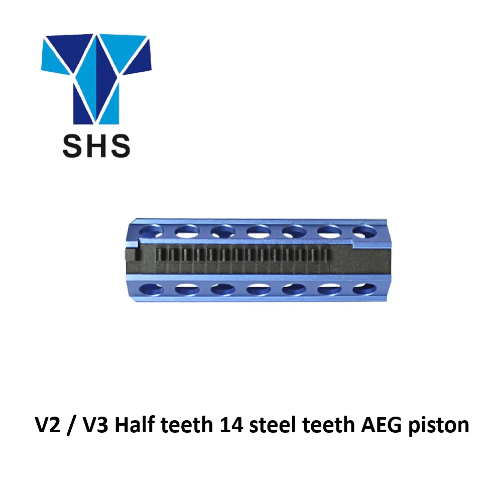 V2 / V3 Half teeth 14 steel teeth AEG piston