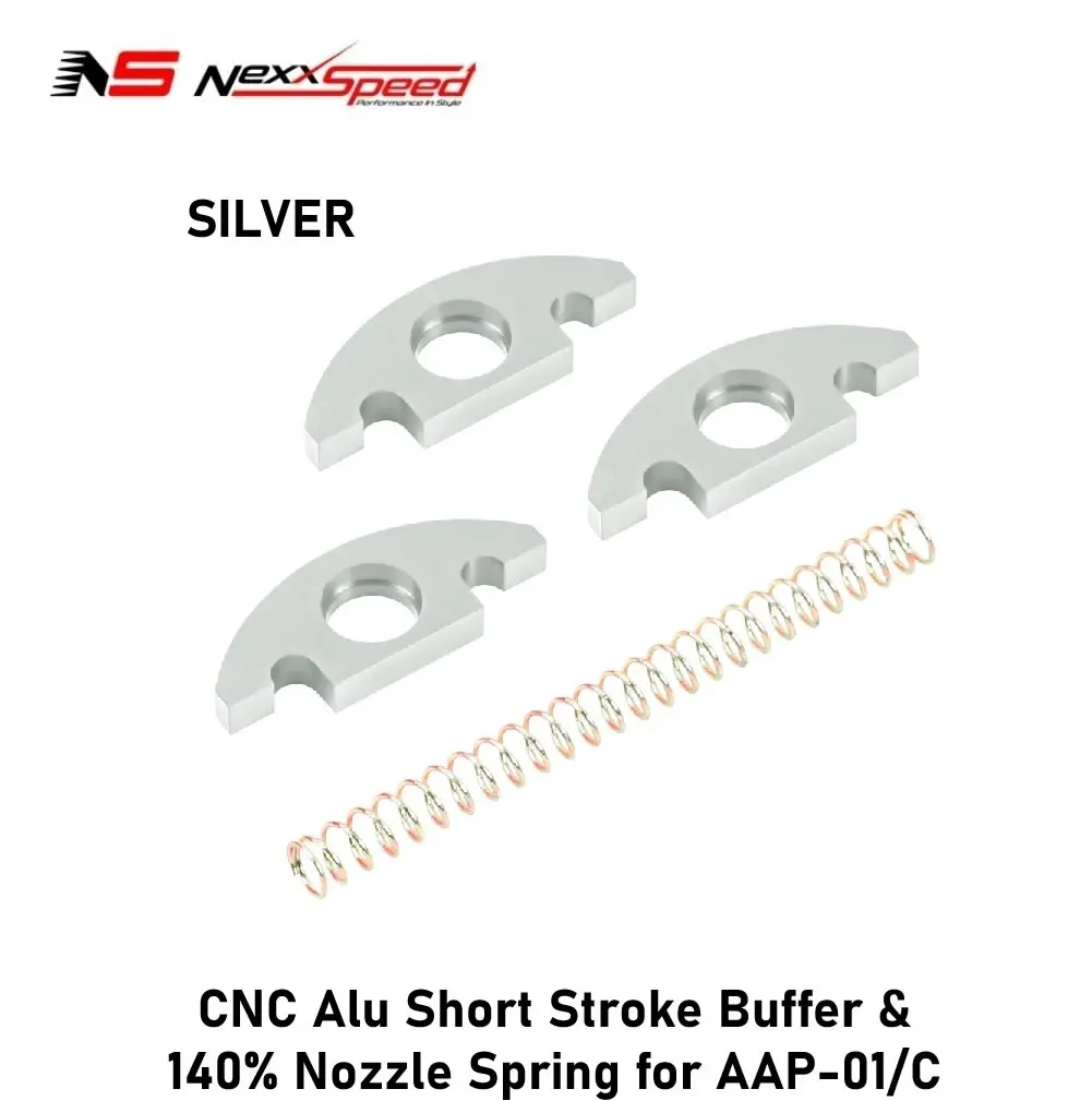 CNC Alu Short Stroke Buffer & 140% Nozzle Spring for AAP-01/C