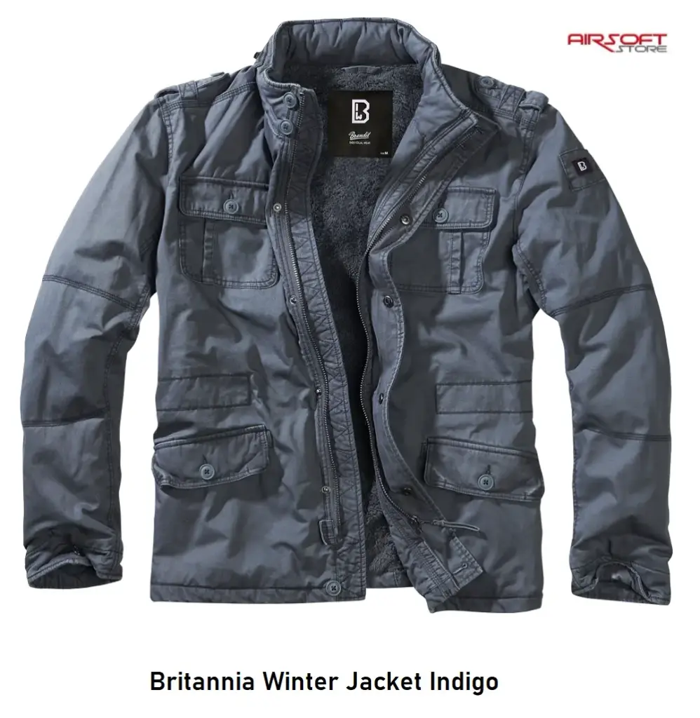 [2100000066391] Britannia Winter Jacket INDIGO (L)