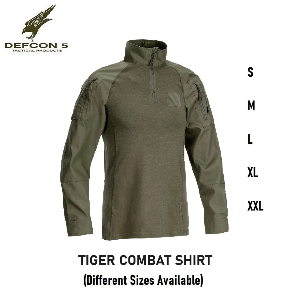 TIGER COMBAT SHIRT OD Green