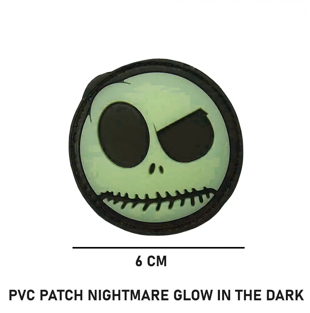 PVC PATCH Nightmare Glow in the dark