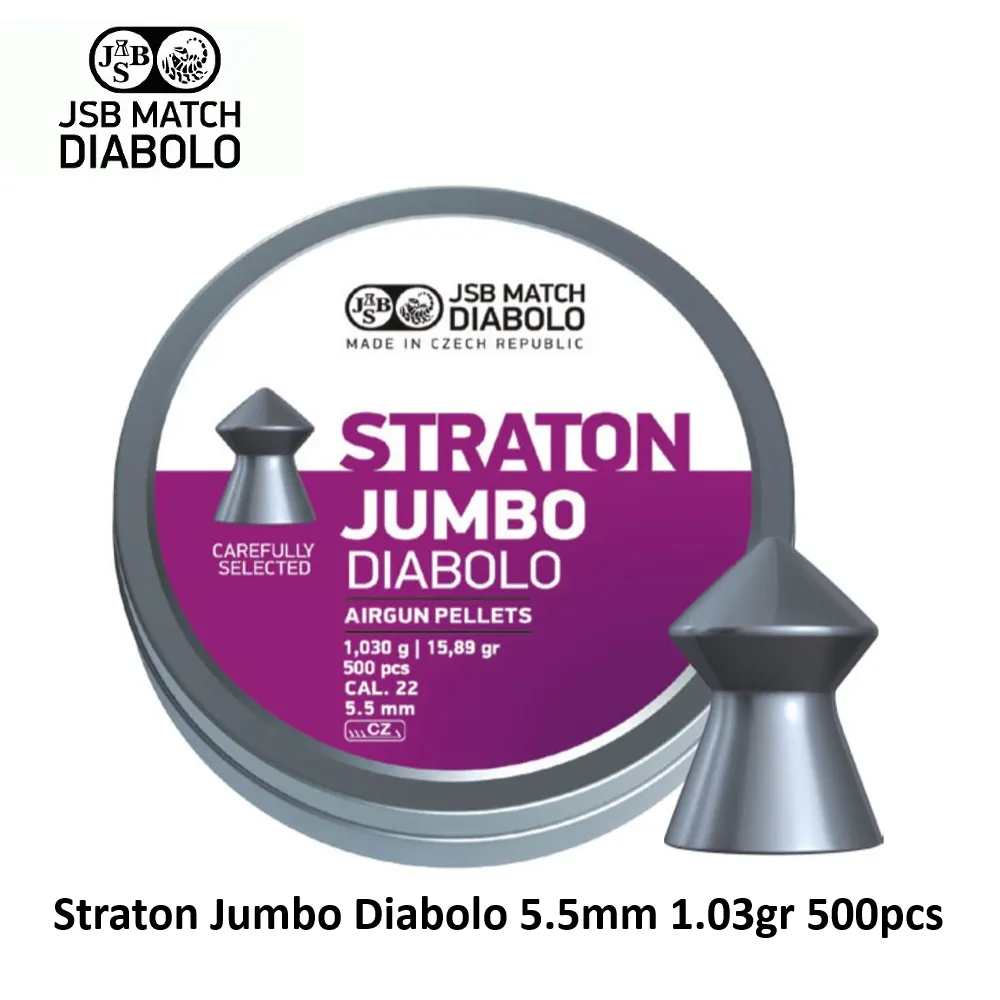 Straton Jumbo Diabolo 5.5mm 1.03gr 500pcs
