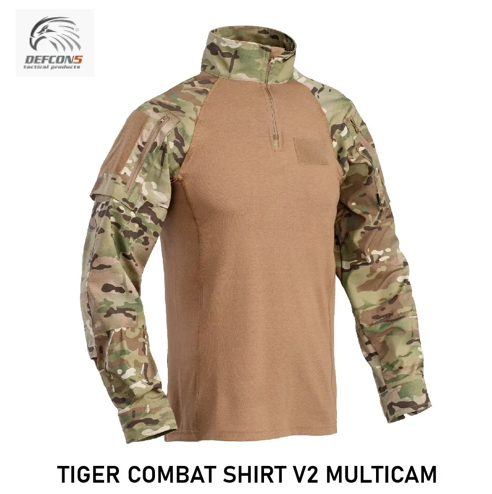TIGER COMBAT SHIRT V2 MULTICAM