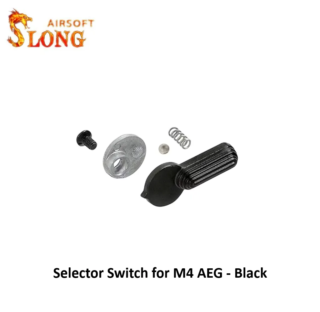 [2100000096190] Selector Switch for M4 AEG - Black