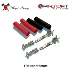 Flat Connectors male and female