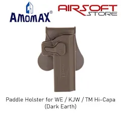 [2100000098484] Paddle Holster for WE/KJW/TM Hi-Capa (Dark Earth)