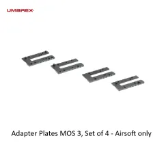 [2100000088744] Adapter Plates MOS 3, Set of 4 - Airsoft only