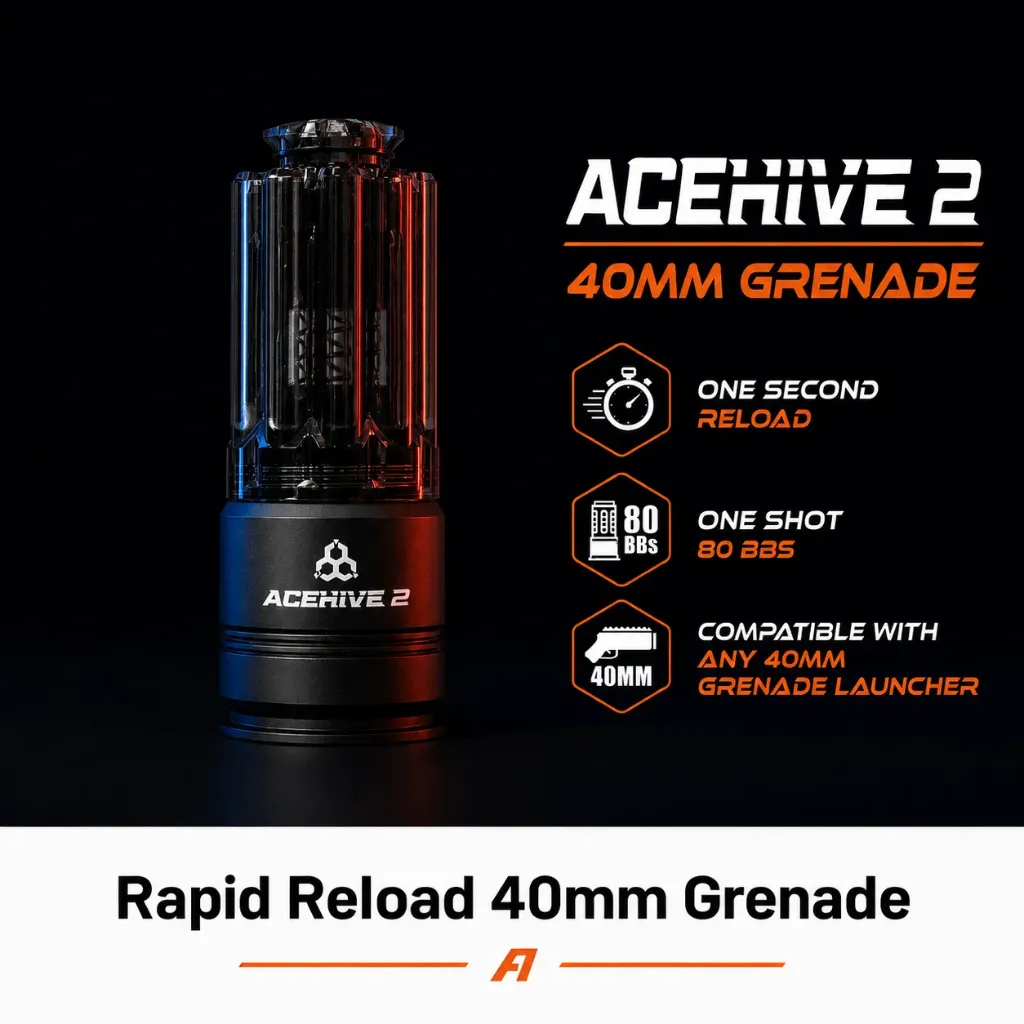 Rapid Reload 40mm Grenade Black